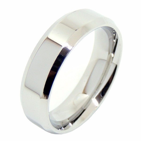 3 PCS Couple Ring Set Womens 8x8mm Round Cut CZ Stainless Steel Wedding Ring Set Mens Flat Band