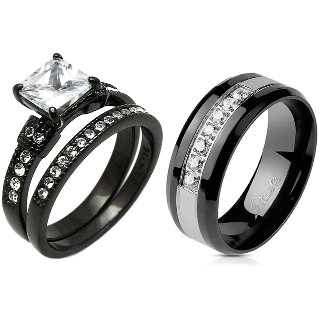 Wholesale Couple Rings in Stainless Steel --Jsperky.com